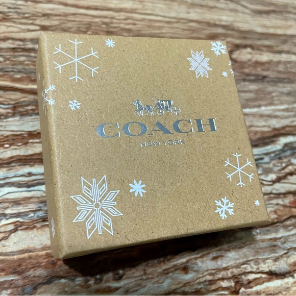 Coach Jewelry Silver Stud Earrings Trio Set - Picture 4 of 4